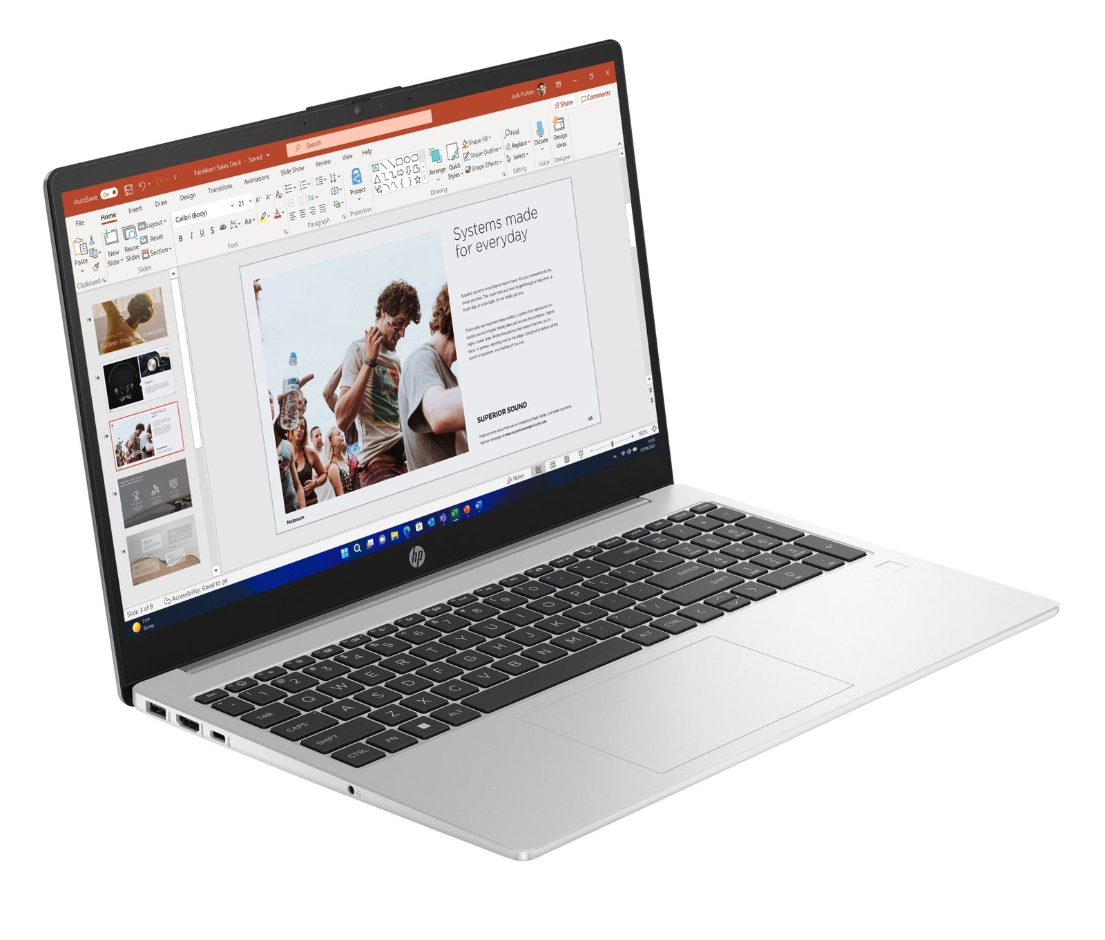 HP 255 G10 R3 7330U 15,6" 8/512 W11P AZERTY AK9X8ATABF - Compridis