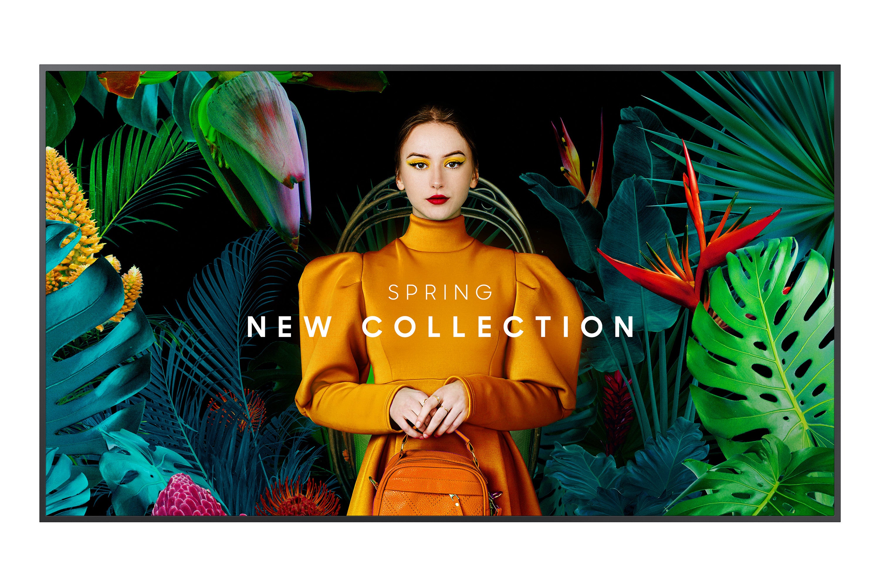 Samsung QB65C Digital signage flat panel 165.1 cm (65") LCD Wi-Fi 350 cd/m² 4K Ultra HD Black Built-in processor Tizen 7.0 16/7 LH65QBCEBGCXEN