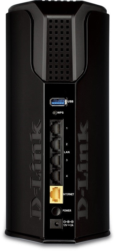 Enrutador inalámbrico D-Link Gigabit Ethernet Black DIR-868L