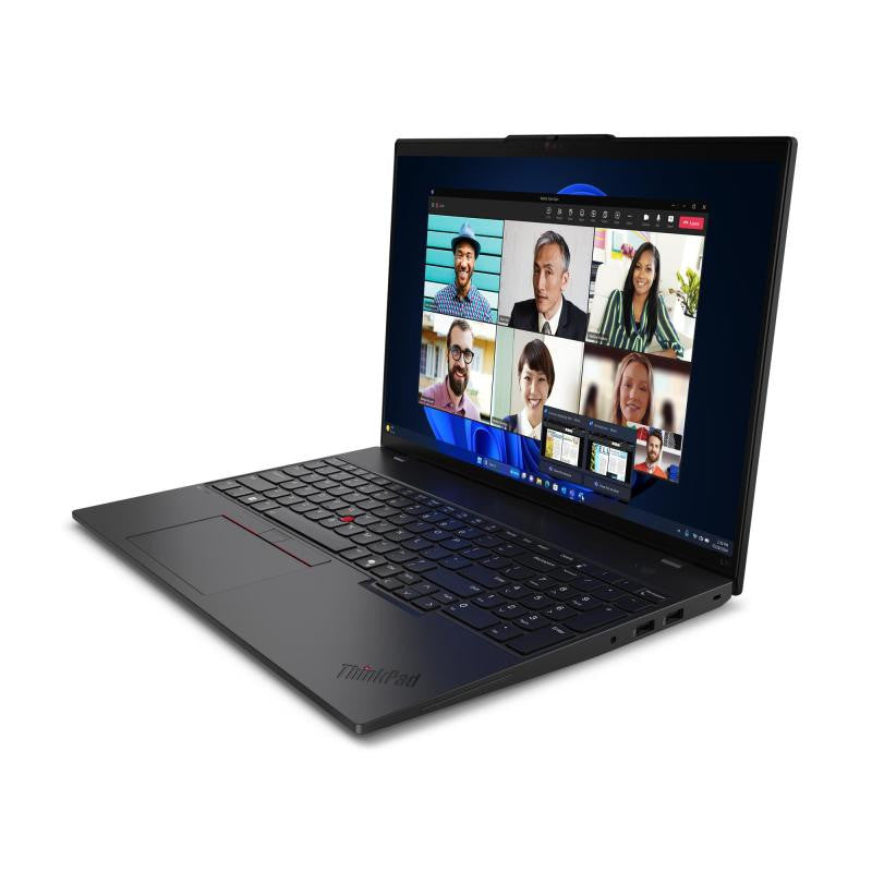 Lenovo ThinkPad L16 Gen 1 (Intel) Intel Core Ultra 5 125U Laptop 40.6 cm (16") WUXGA 16 GB DDR5-SDRAM 512 GB SSD Wi-Fi 6E (802.11ax) Windows 11 Pro English Black 21L3002KMH
