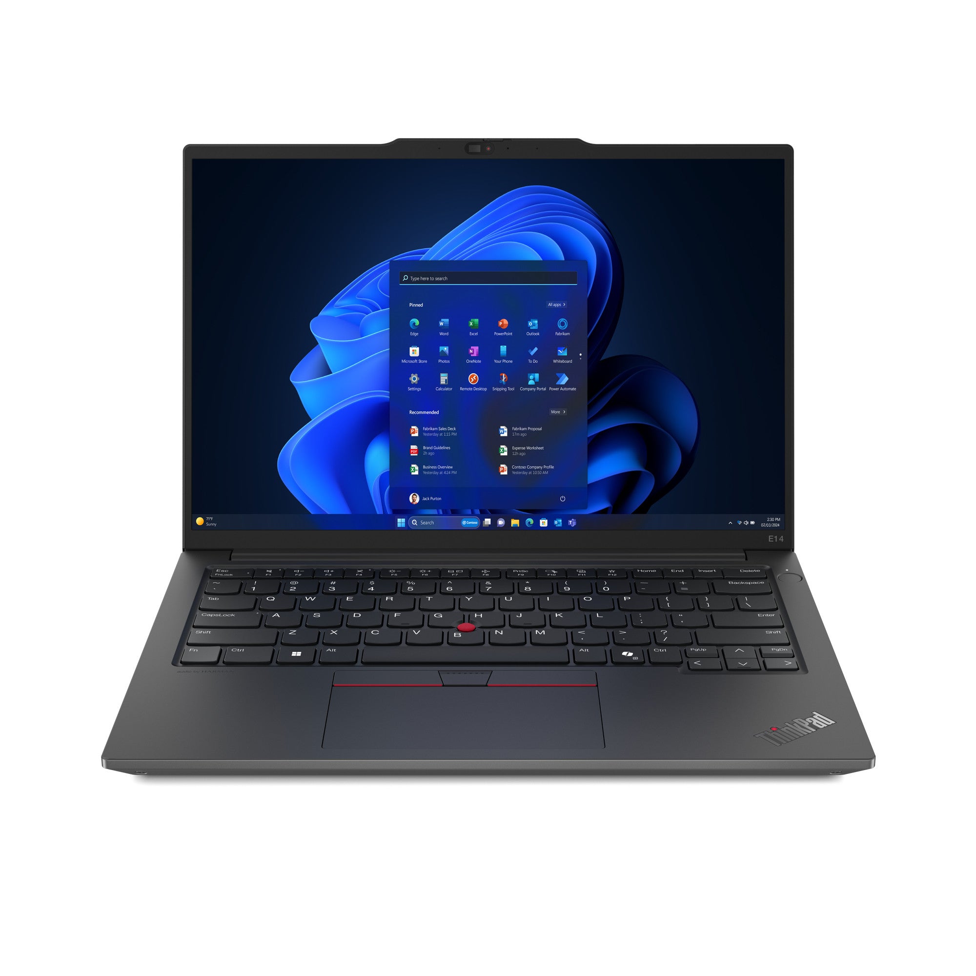 LENOVO ThinkPad E14 G6 Core Ultra 7 16GB 512GB 14" QWERTY Int 21M7002YMH