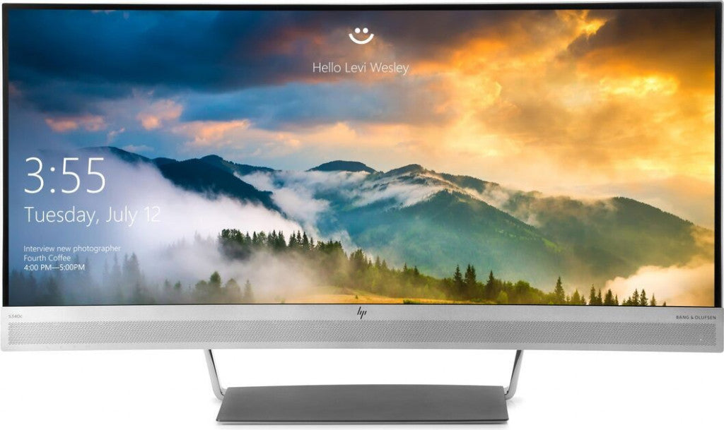 HP EliteDisplay S340c computer monitor 86,4 cm (34") 3440 x 1440 Pixels Quad HD Zilver V4G46AA#ABB