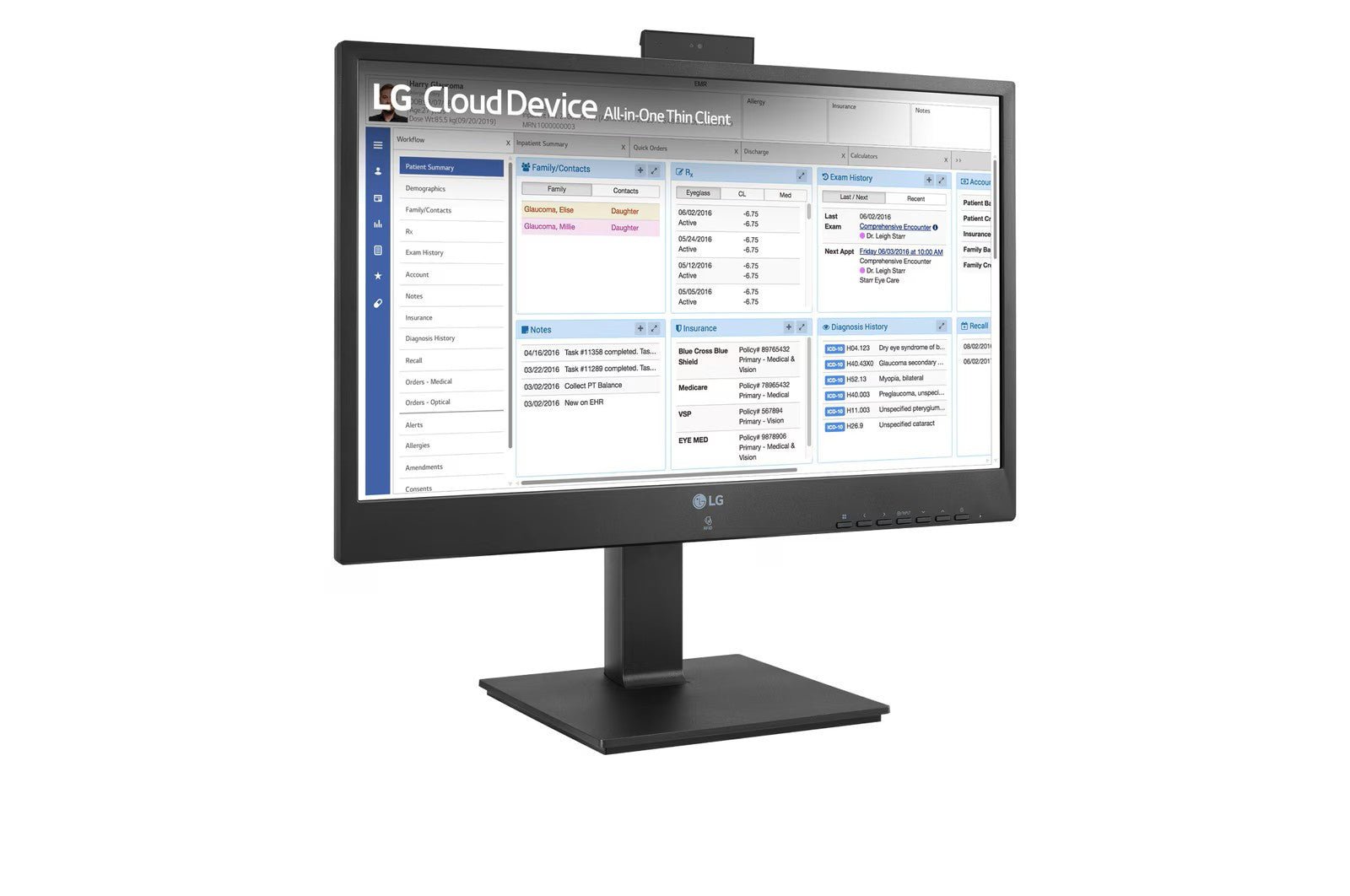 LG Alles - in - één thin client 24" FHD 24CR661N - 2P - Compridis