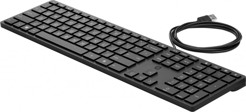 Teclado HP de escritorio con cable de 320 K <tc>QWERTZ</tc> (Suiza) 9SR37AA#UUZ