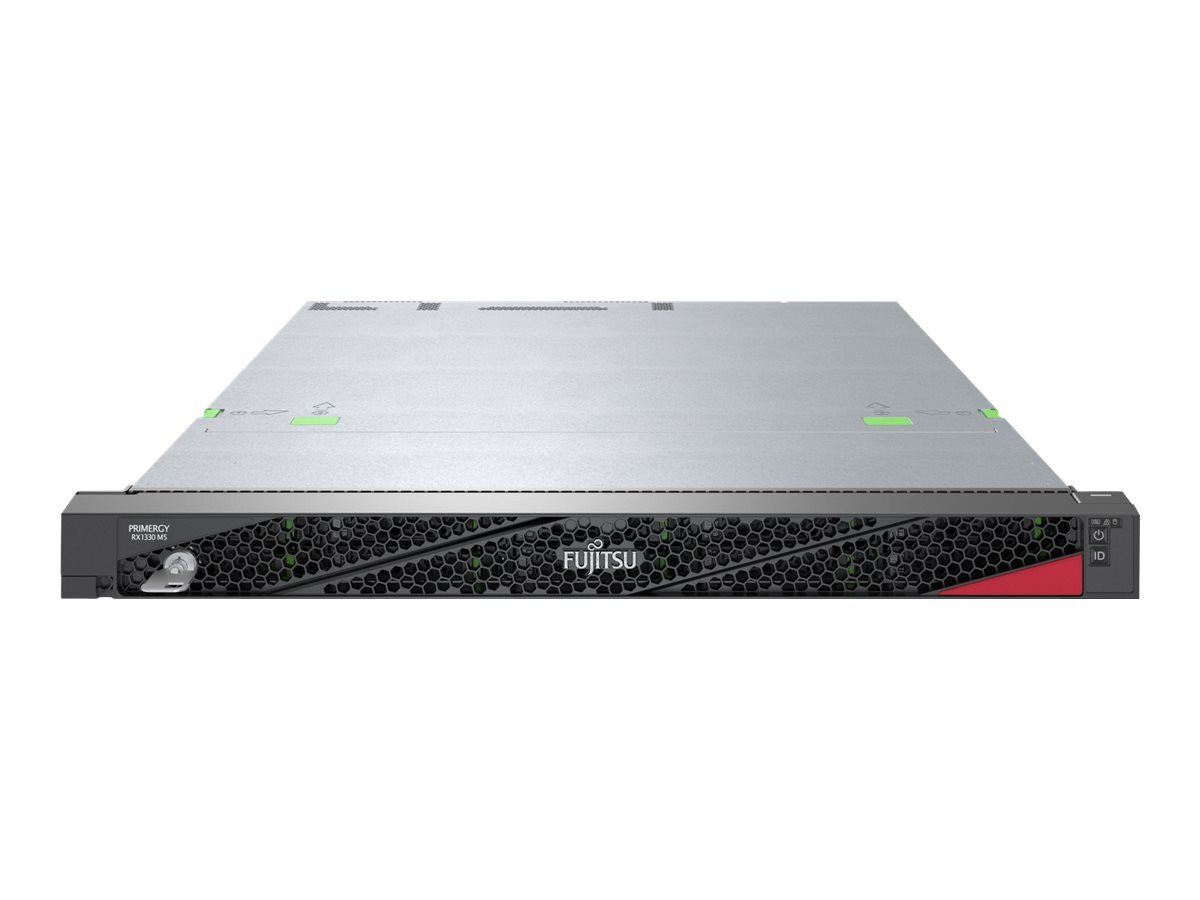 Fujitsu PRIMERGY RX1330 M5 server 0 GB Rack Intel Xeon E E-2334 3,4 GHz 16 GB DDR4-SDRAM 500 W VFY:R1335SC033IN