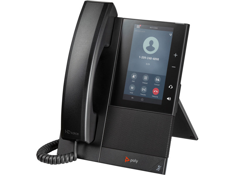 Poly CCX 505 Business Media Phone met ondersteuning voor Open SIP en PoE 2200-49735-025