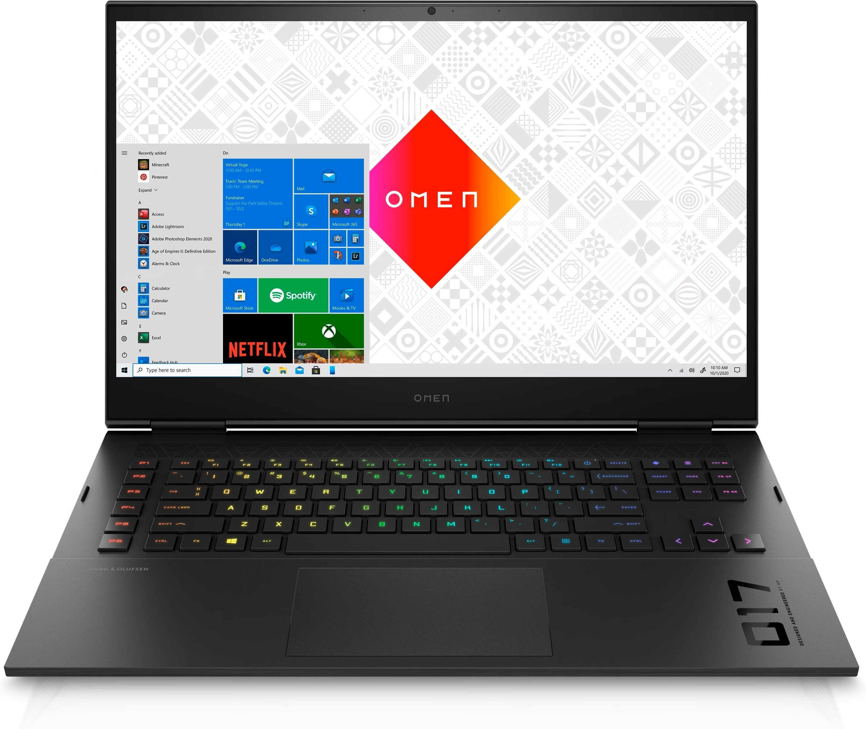 HP OMEN Omen 17 I7-11800H 16GB 512GB RTX 3060 Black 17.3" 4N8V2EA#ABD