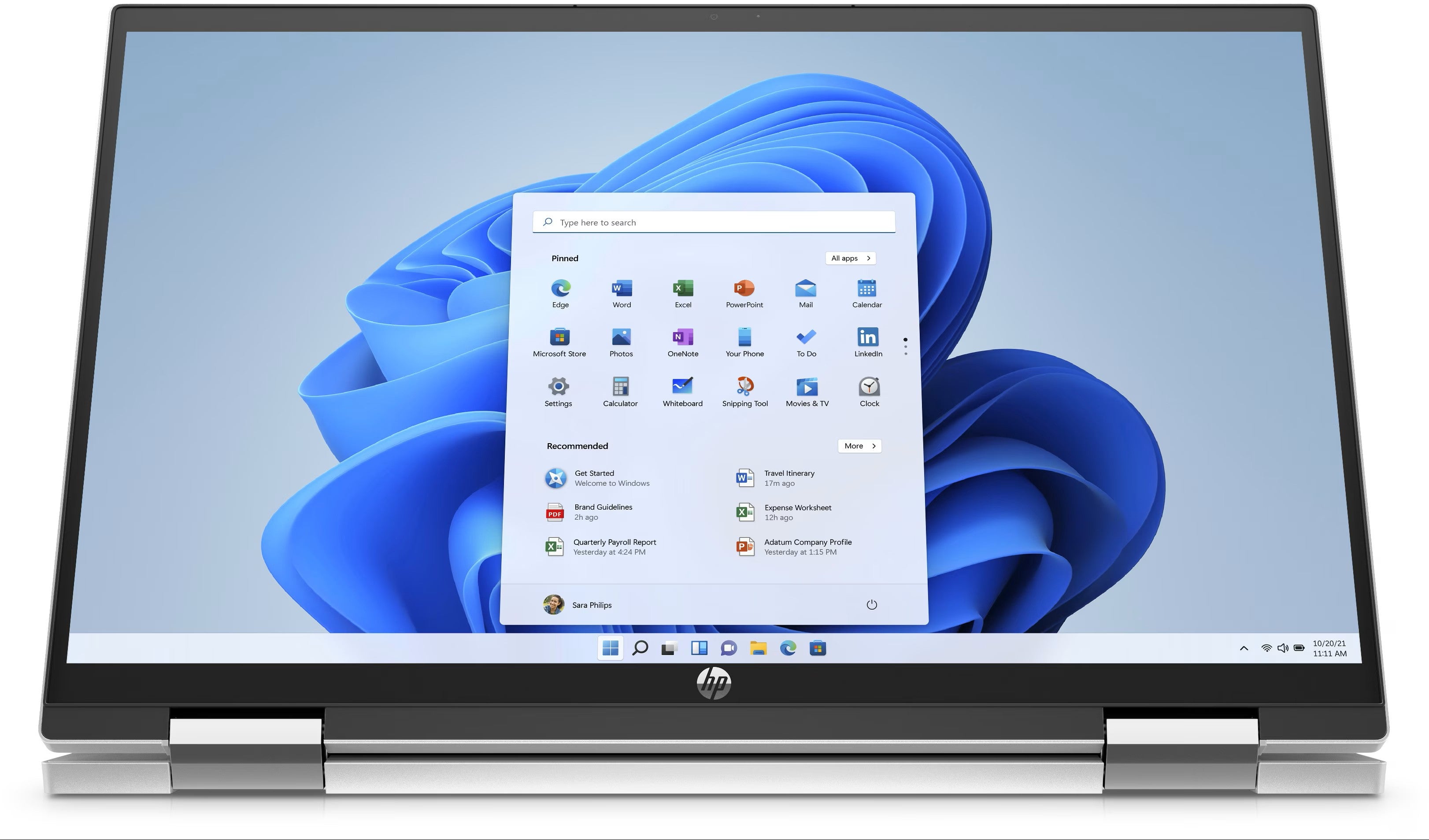 HP Pavilion X360 15.6" i5-1235U 8GB 512GB AZERTY 8D6F7EA#UUG