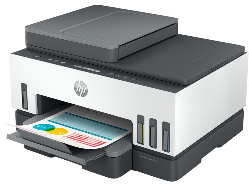 Impresora multifunción HP Smart Tank 750 con dúplex automático