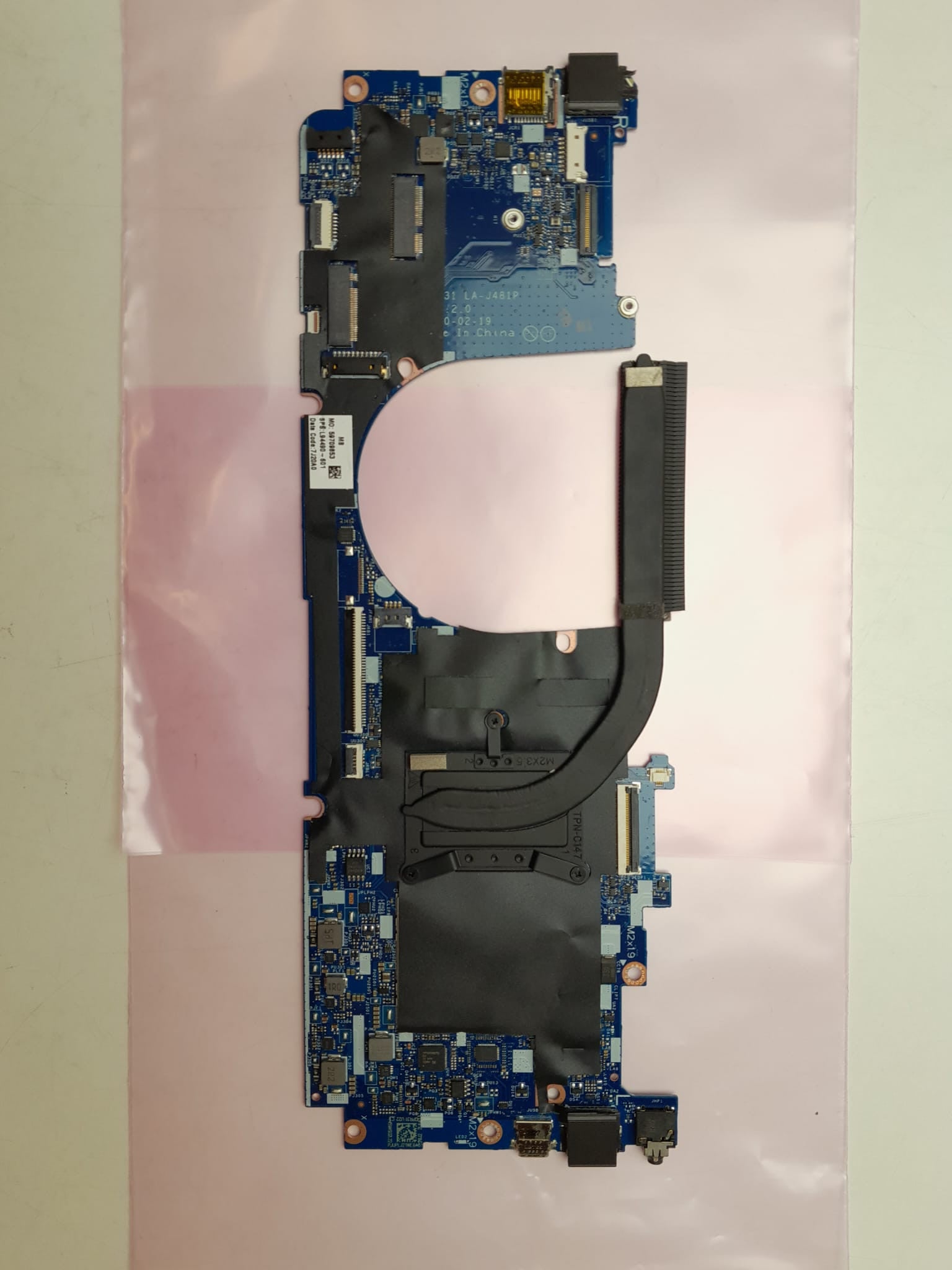 HP Mainboard for HP X360 RYZEN5 4500U W10H L94490-001