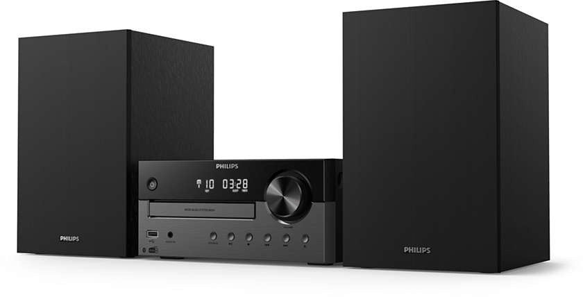 Philips TAM4505 Music System with DAB+, Bluetooth, CD and USB Charging TAM4505/12