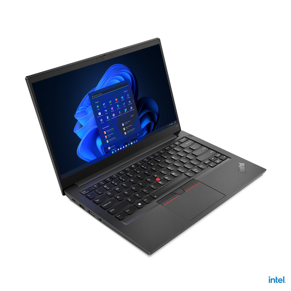 Lenovo ThinkPad E14 Gen 4 (Intel) Intel® Core™ i5 i5-1235U Laptop 35.6 cm (14") Full HD 16 GB DDR4-SDRAM 512 GB SSD Wi-Fi 6 (802.11ax) Windows 11 Pro German Black 21E3005DGE