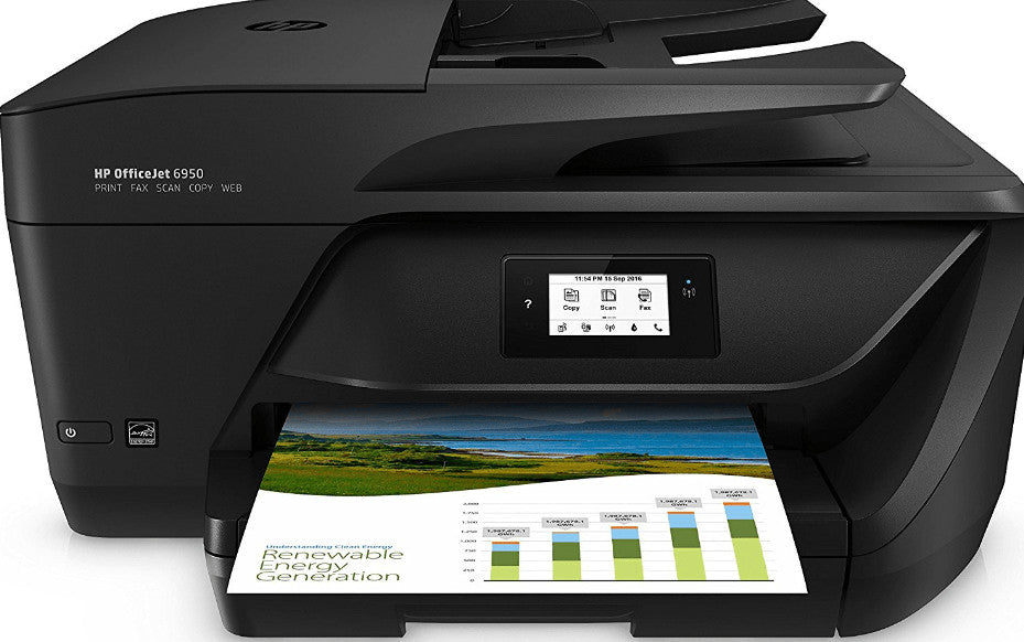 HP OfficeJet 6950 Draadloos All-in-One Kleur Printer, Kopieerapparaat, scanner P4C78A