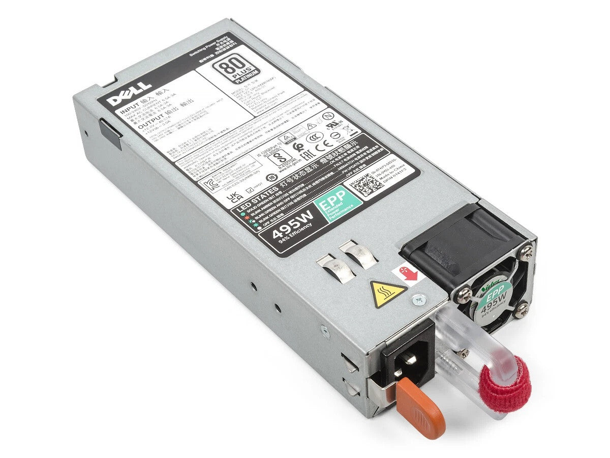 Fuente de alimentación Platinum de 495 W para DELL PowerEdge de 13.ª/14.ª generación, con flujo de aire normal, 0T41F3