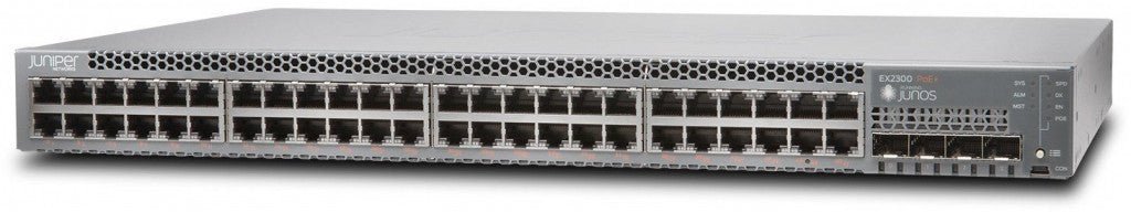 JUNIPER Schakelaar 48 - POORTS 10/100/1000BASE - T Poe+ EX2300 - 48P - Compridis