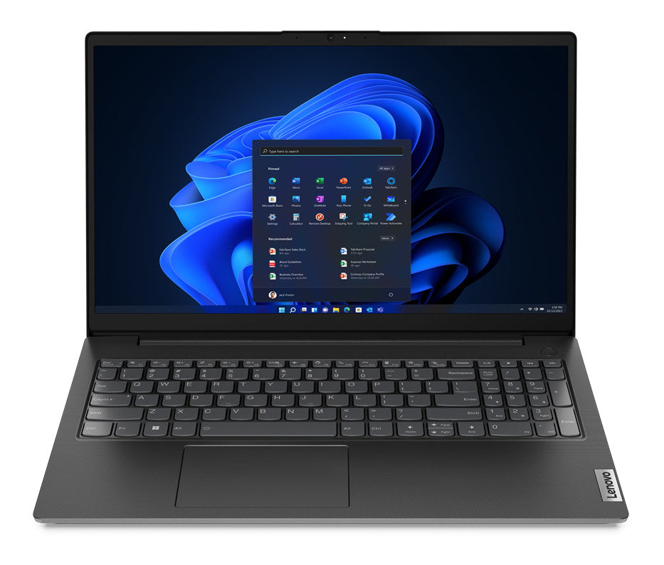 Lenovo V15 G3 IAP Intel® Core™ i5 i5-1235U Laptop 39.6 cm (15.6") Full HD 16 GB DDR4-SDRAM 512 GB SSD Wi-Fi 5 (802.11ac) Windows 11 Pro German Black 82TT008RGE