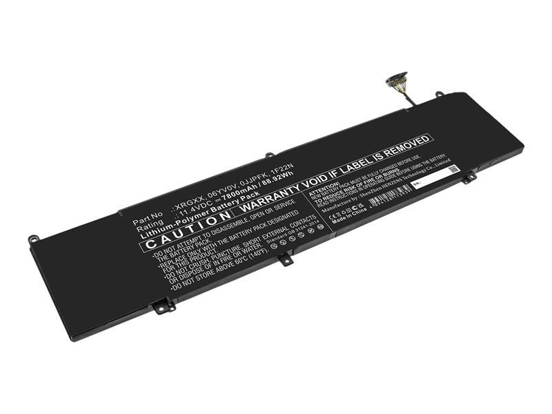 Batería DLH XRGXX para Dell 89WH DWXL4307-B089Y2