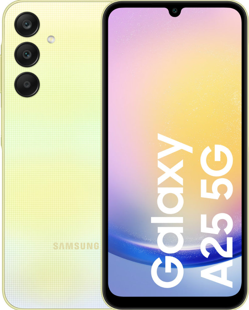 Samsung Galaxy A25 5G 16.5 cm (6.5") Hybrid Dual SIM USB Type-C 6 GB 128 GB 5000 mAh Yellow SM-A256BZYDEUB