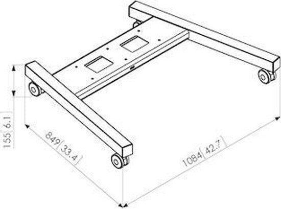 Vogel's PFT 8530B Pantall Car Frame 7328530