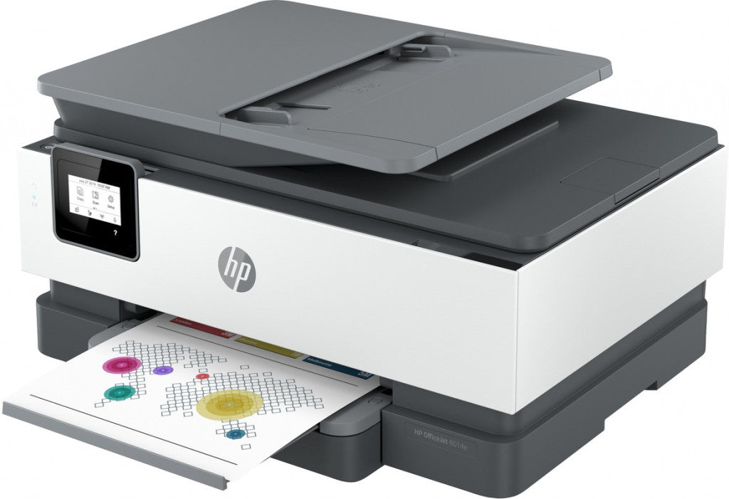 HP OfficeJet 8014e Draadloos All-in-One Kleur Printer, Instant Ink; Dubbelzijdig printen 228G0B#629