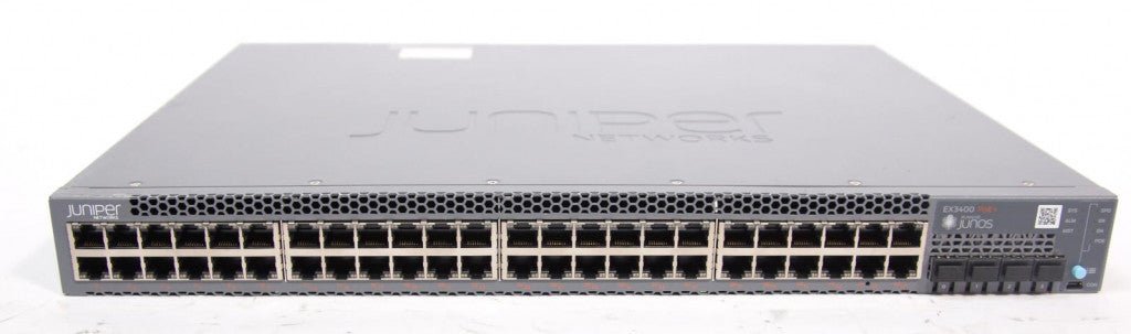 JUNIPER Switch 48 - poorts MNGD L2/L3 Gigabit Ethernet 10/100/1000 PoE 1U EX3400 - 48P - Compridis