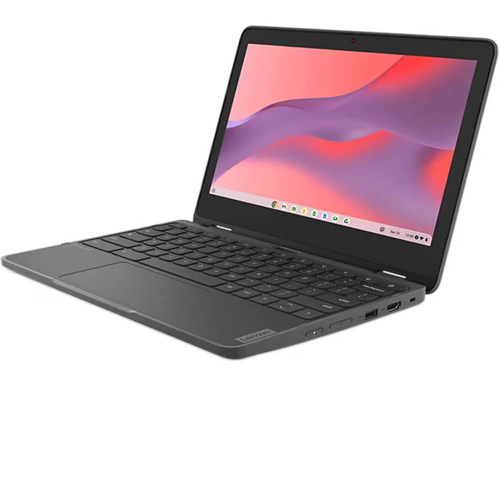 LENOVO 100E G4 Intel N100 4GB 32GB QWERTY Spaans Chrome 83G8000SAR