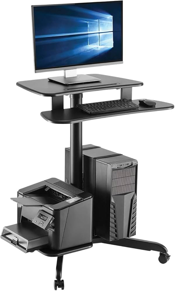 Tripp Lite Rollend Desk TV Monitor altura del automóvil WWSSRDSTC ajustable