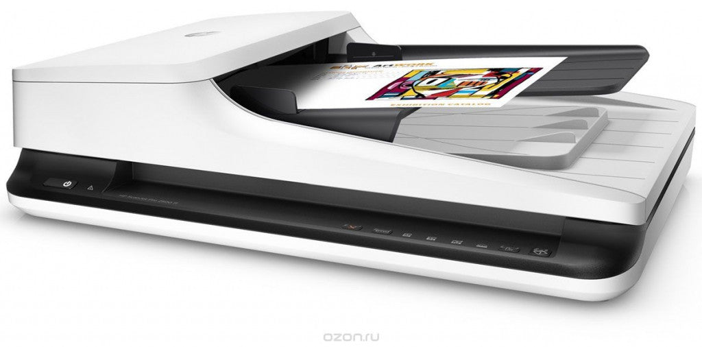 HP ScanJet Pro 2500 f1 (L2747A) – Escáner ADF y plano 20 ppm USB