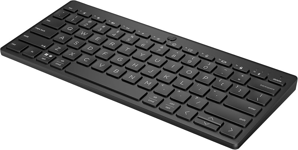 HP 350 BLK Teclado compacto multidispositivo EMEA 692S8AA#ABB