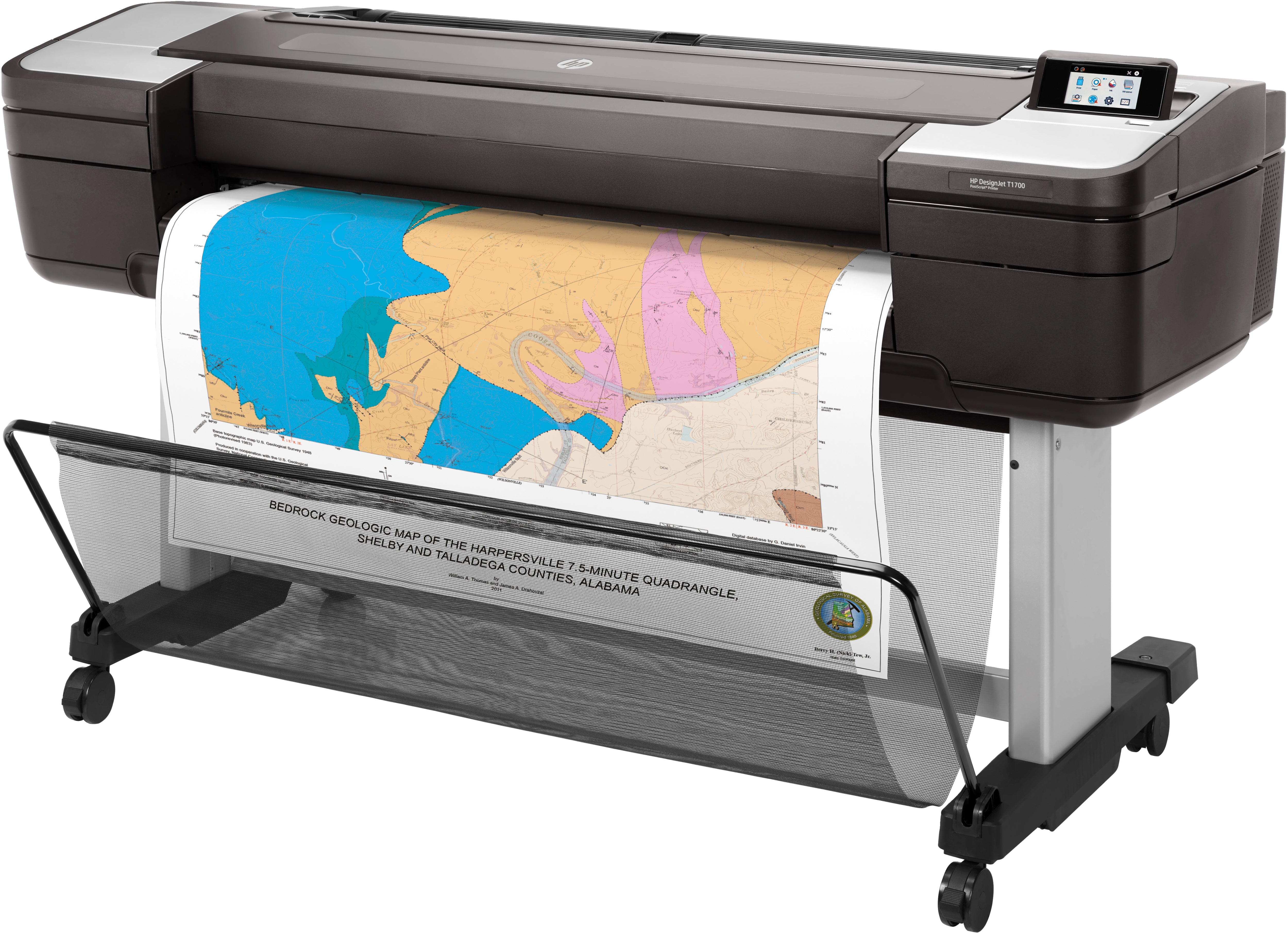 HP DesignJet T1700 Impresora PostScript de 44 pulgadas