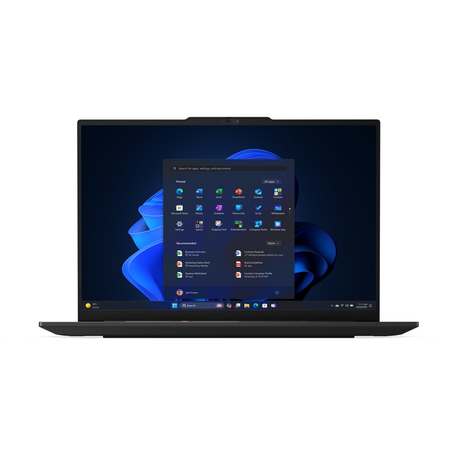 LENOVO ThinkPad E16 Gen 3, 16", Intel Core Ultra 7 255H, 16GB RAM, 512GB SSD, AZERTY Keyboard (Belgian), 21SR002FMB