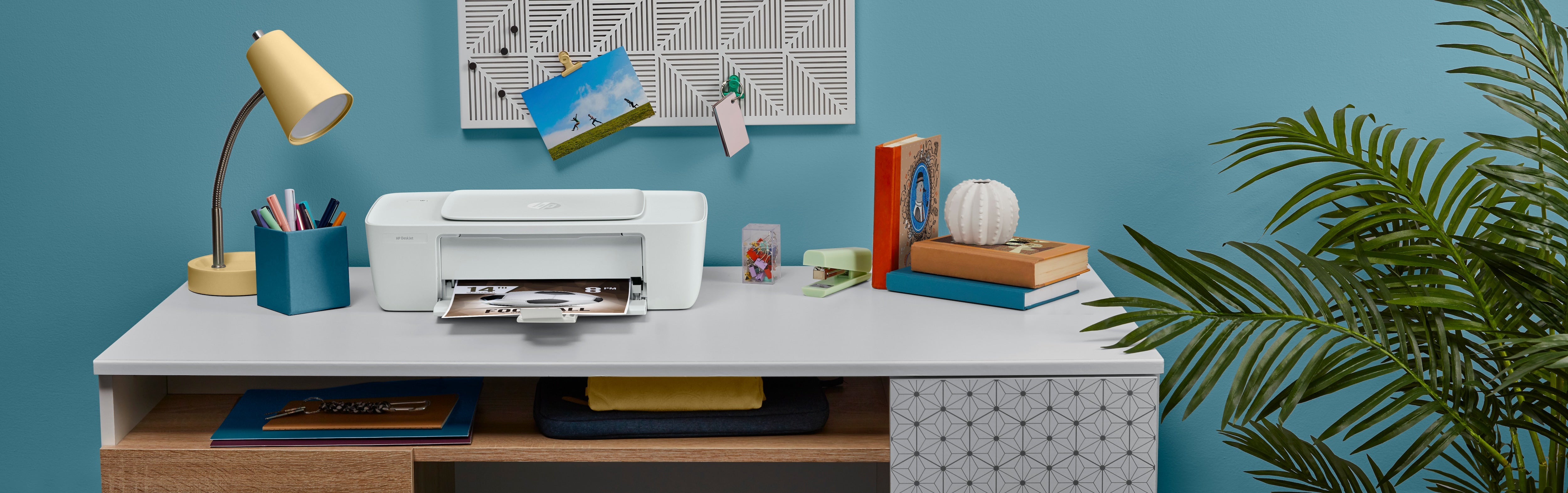 HP DeskJet 2320 All-in-One Printer, Color, Printer voor Home, Printen, kopiëren, scannen, Scans naar pdf