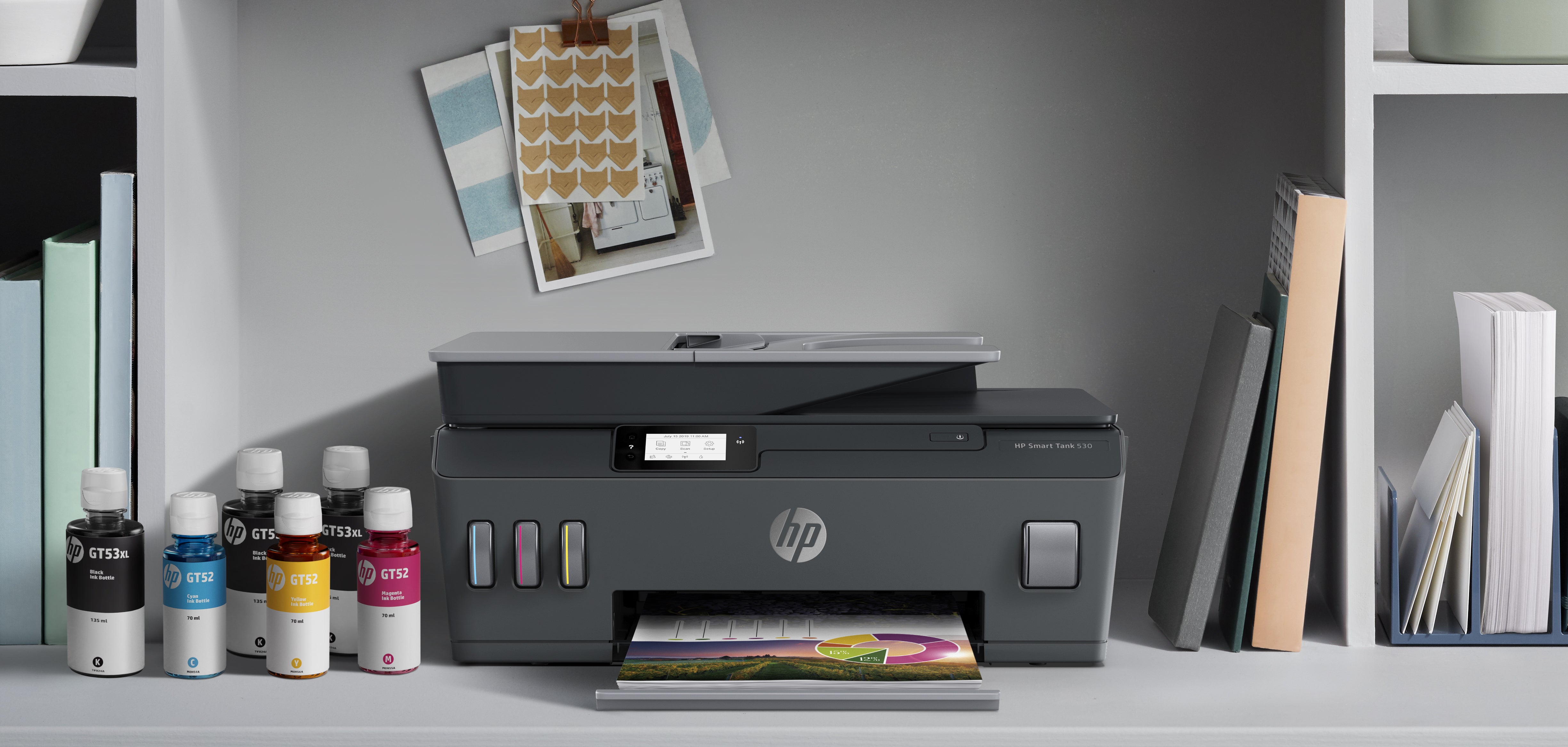 HP Smart Tank 530 Wireless All-in-One Thermische inkjet A4 4800 x 1200 DPI 11 ppm Wifi