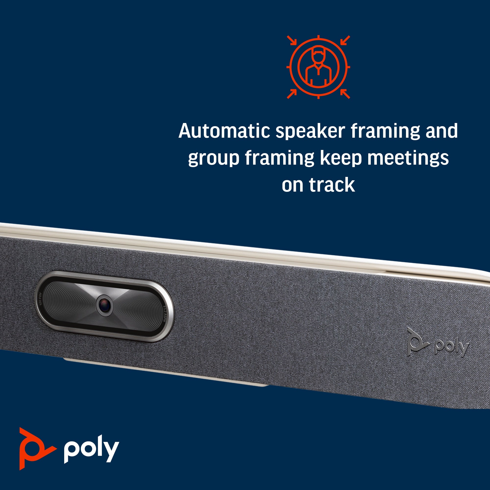 Poly Studio X50 All-in-One 4K Video Conference 83Z44AA#ABB