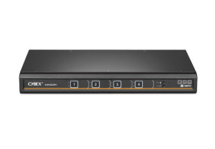 Vertiv Avocent SV Universal DP/H KVM Switch 16-Port Single Display KVM-switch Zwart SV2160DPH-400