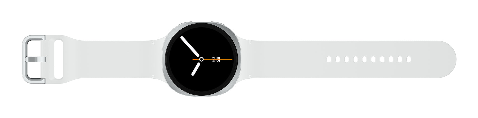 Samsung SM-L335FZSAEUB smartwatch / sport watch 3,81 cm (1.5") AMOLED 44 mm Digitaal 480 x 480 Pixels Touchscreen Zilver Wifi GPS SM-L335FZSAEUB