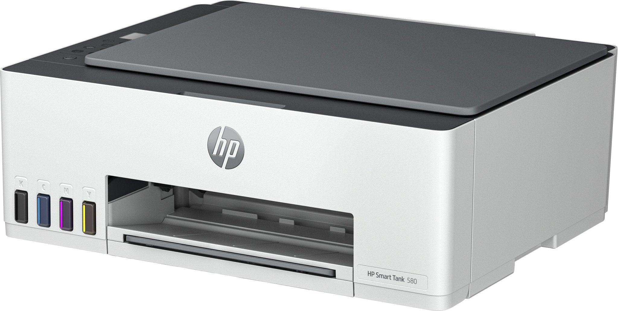 HP Smart Tank 580 All - in - One Printer, Home and home office, Print, copy, scan, Wireless; High - volume printer tank; Print from phone or tablet; Scan to PDF 1F3Y2ABEW - Compridis