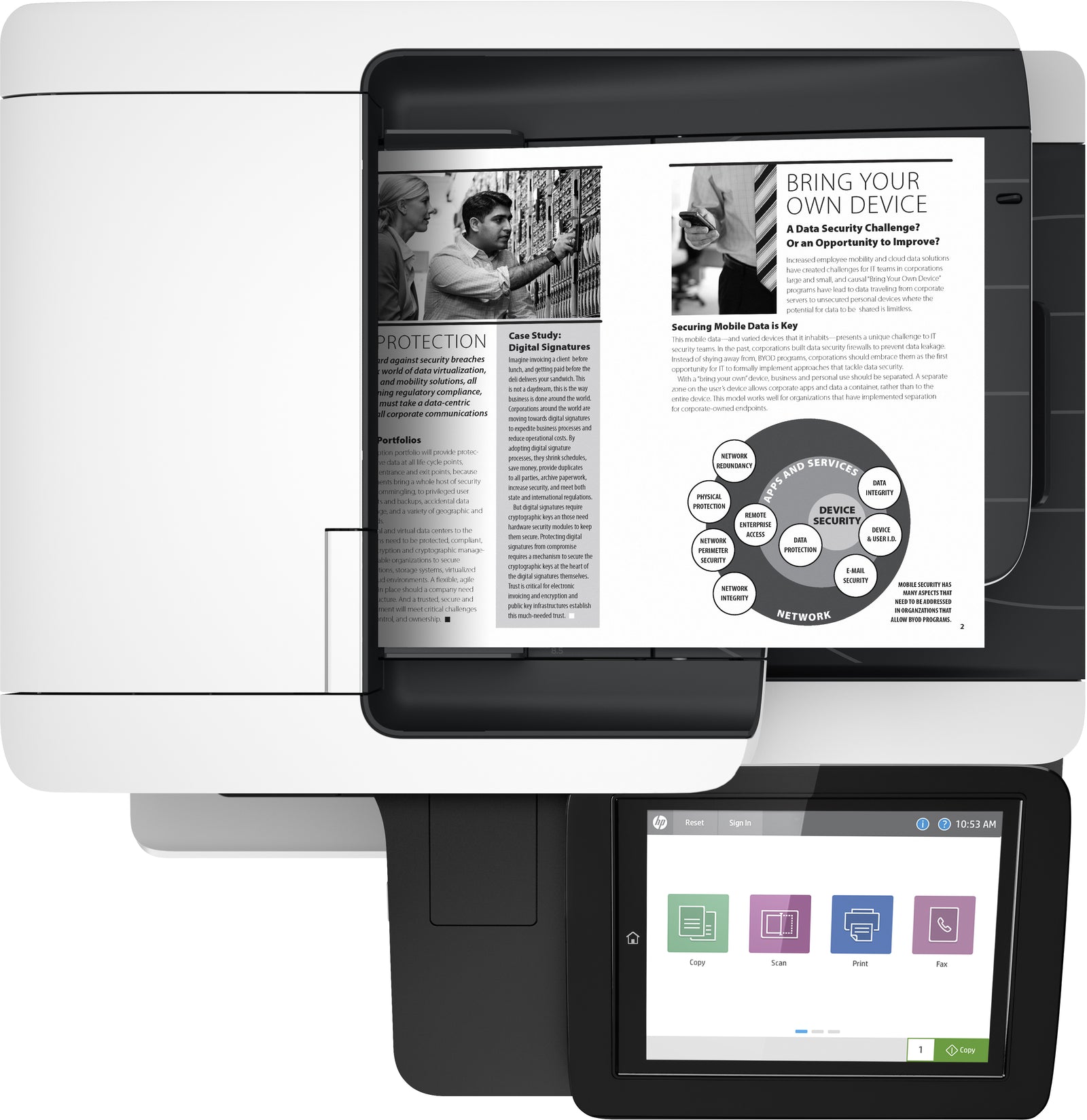 HP LaserJet Enterprise MFP M528DN 1PV64A#B13 45 ppm monochrome
