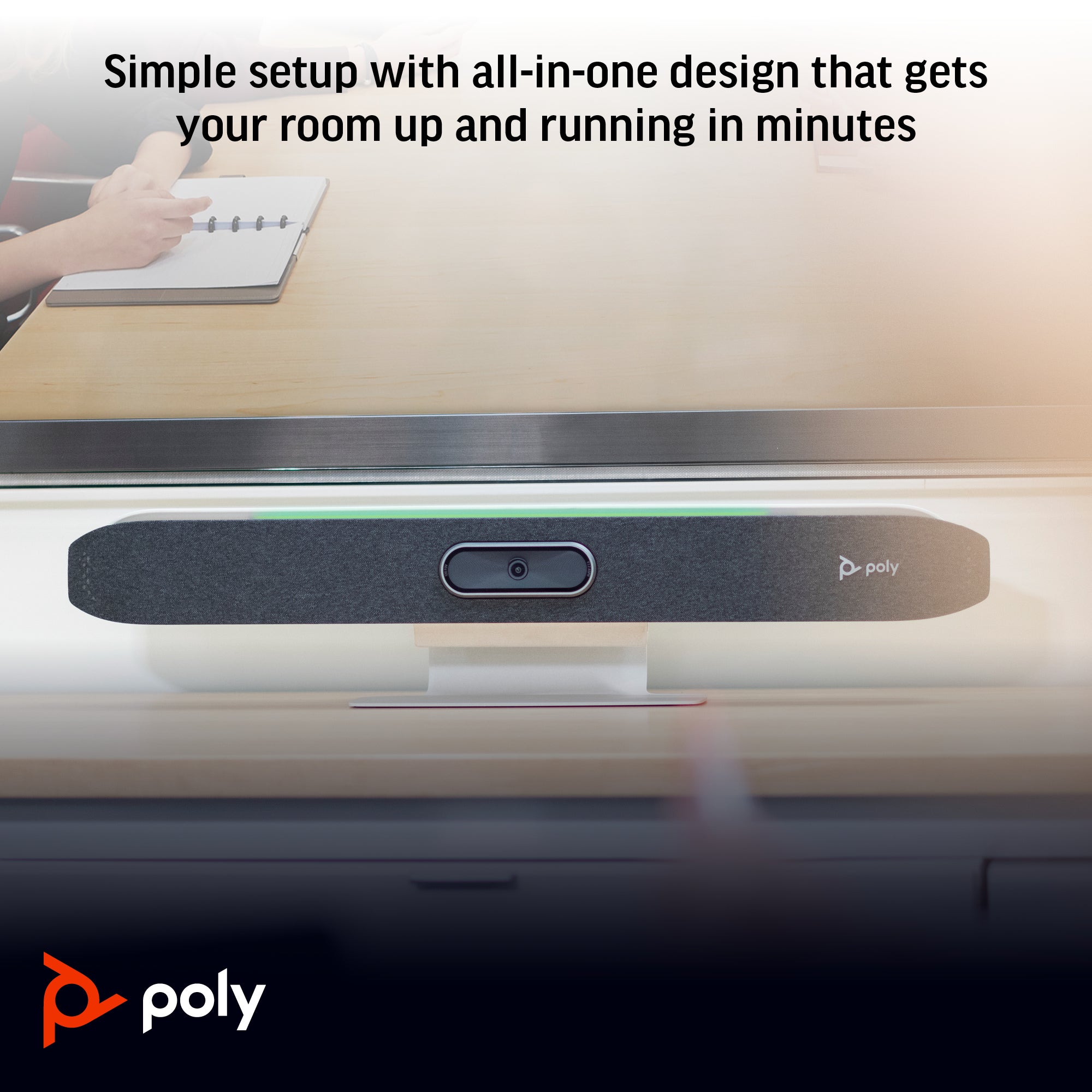 Poly Studio X50 All-in-One 4K Video Conference 83Z44AA#ABB