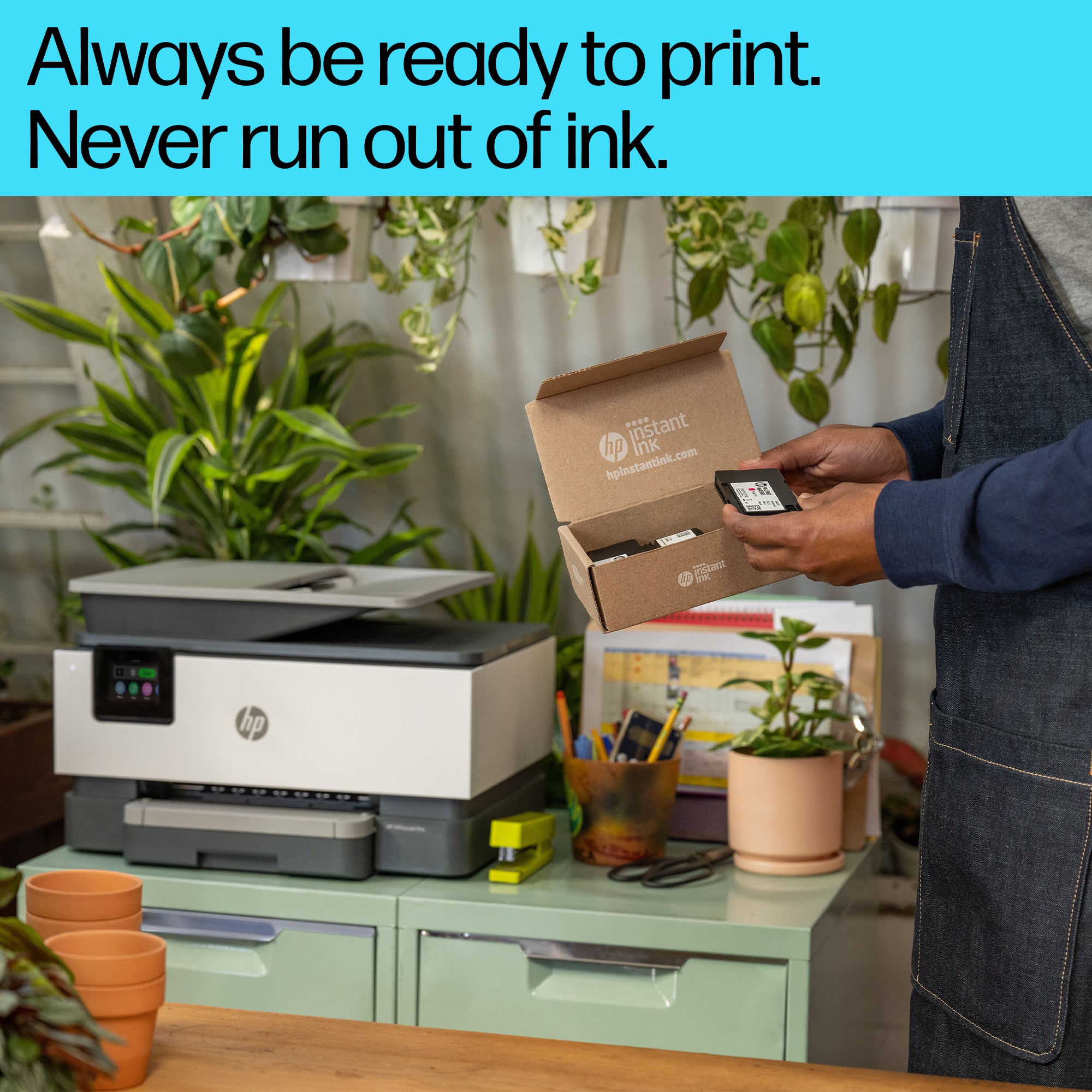 HP OfficeJet Pro 9120e Draadloos All-in-One Kleur Printer, Instant Ink; Dubbelzijdig printen 403X8B#629