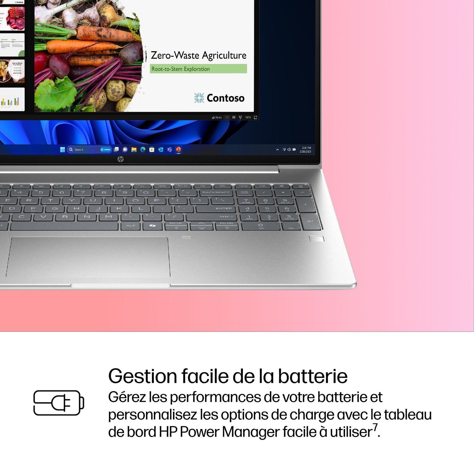 HP ProBook 4 G1iR 16" Intel Core 5-120U 16GB 512GB SSD AZERTY B39VLAT#ABF