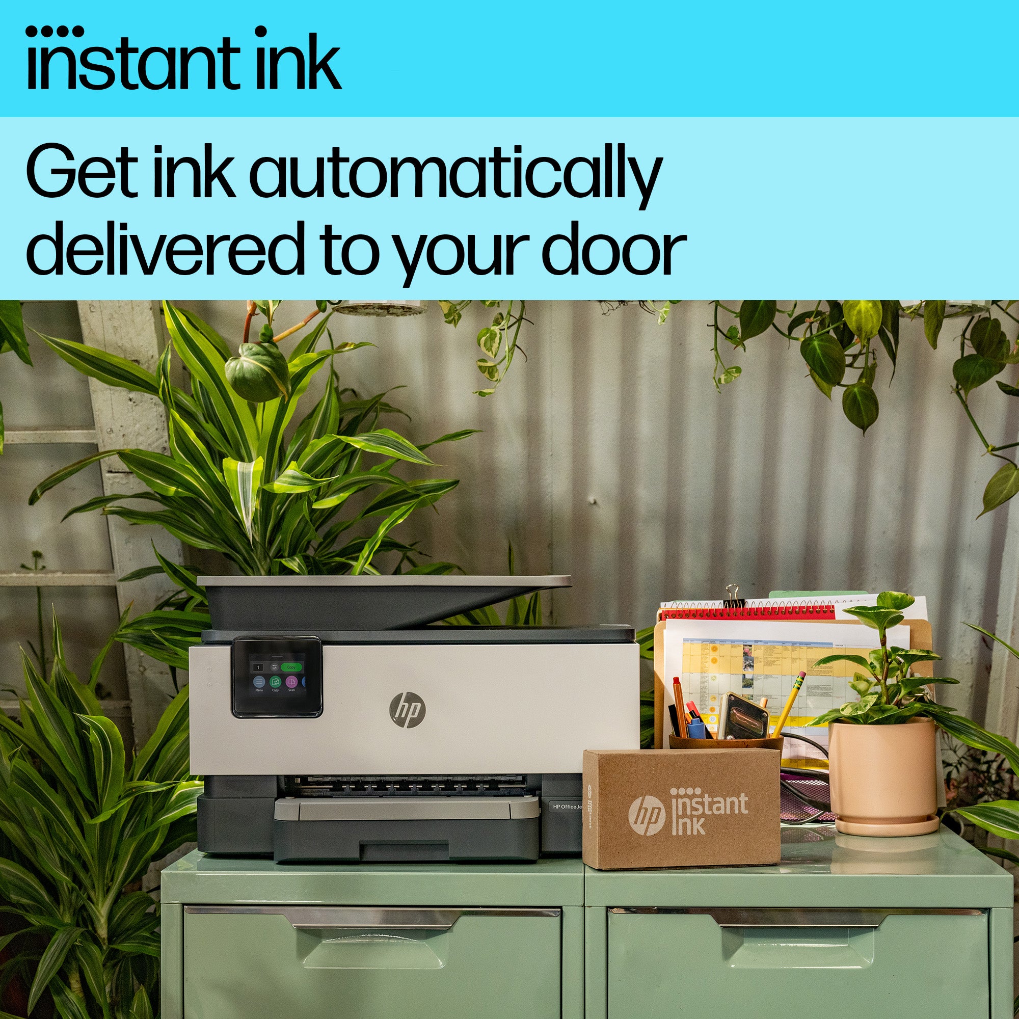 HP OfficeJet Pro 9125e Draadloos All-in-One Kleur Printer, Instant Ink; Dubbelzijdig printen