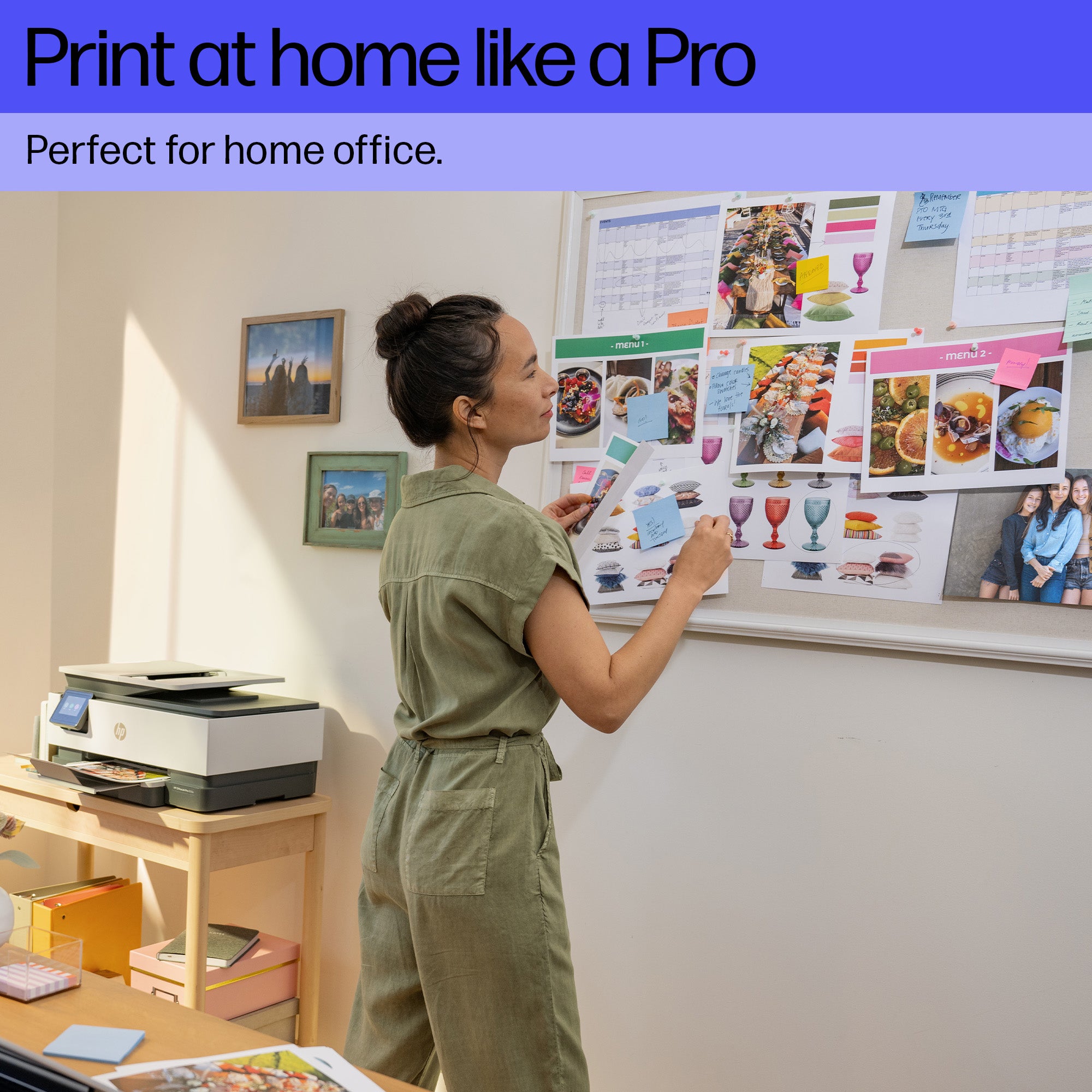 HP OfficeJet Pro 8134e Draadloos All-in-One Kleur Printer, Instant Ink; Dubbelzijdig printen