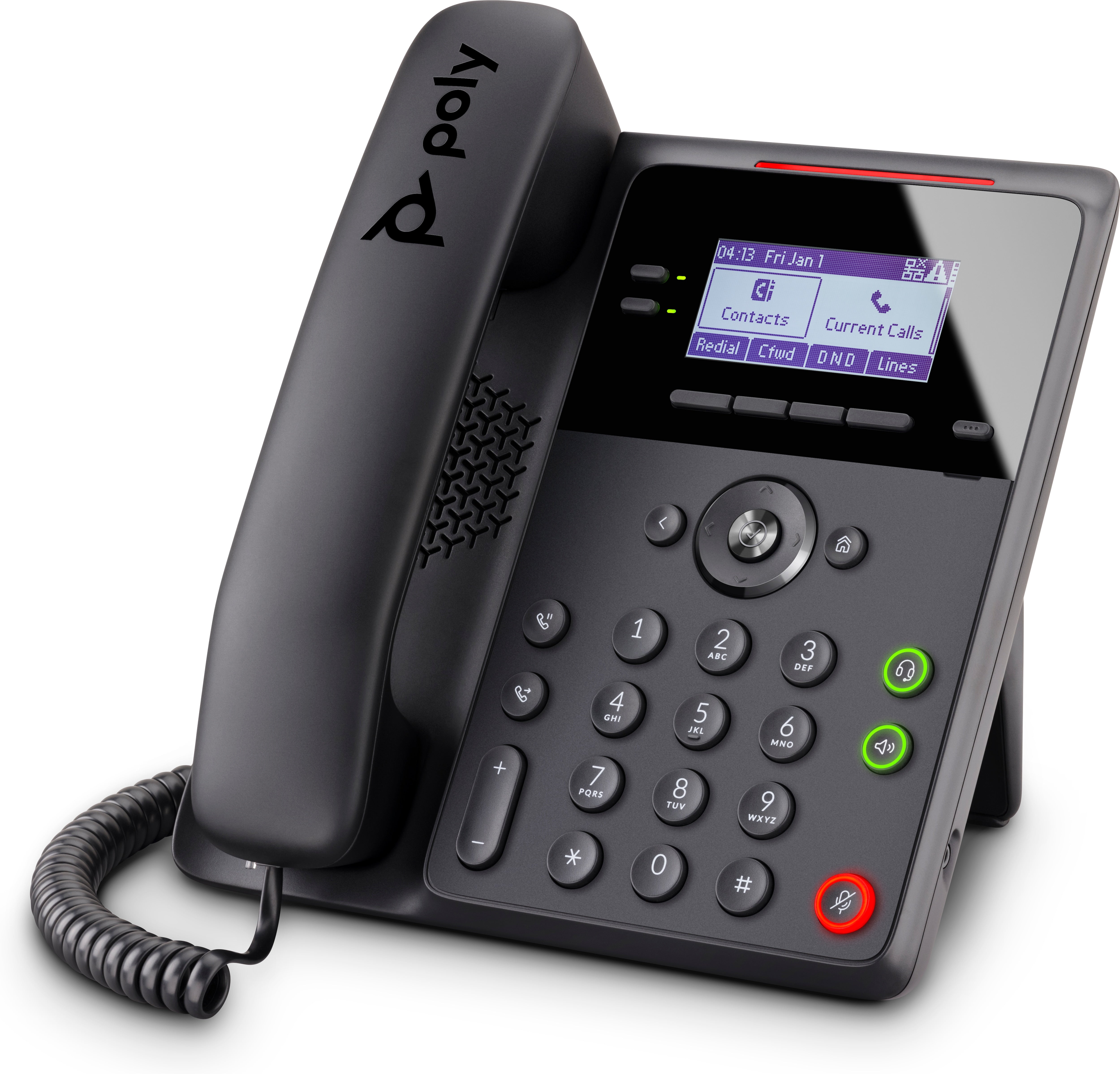 Poly Edge B20 IP-telefoon met PoE-ondersteuning