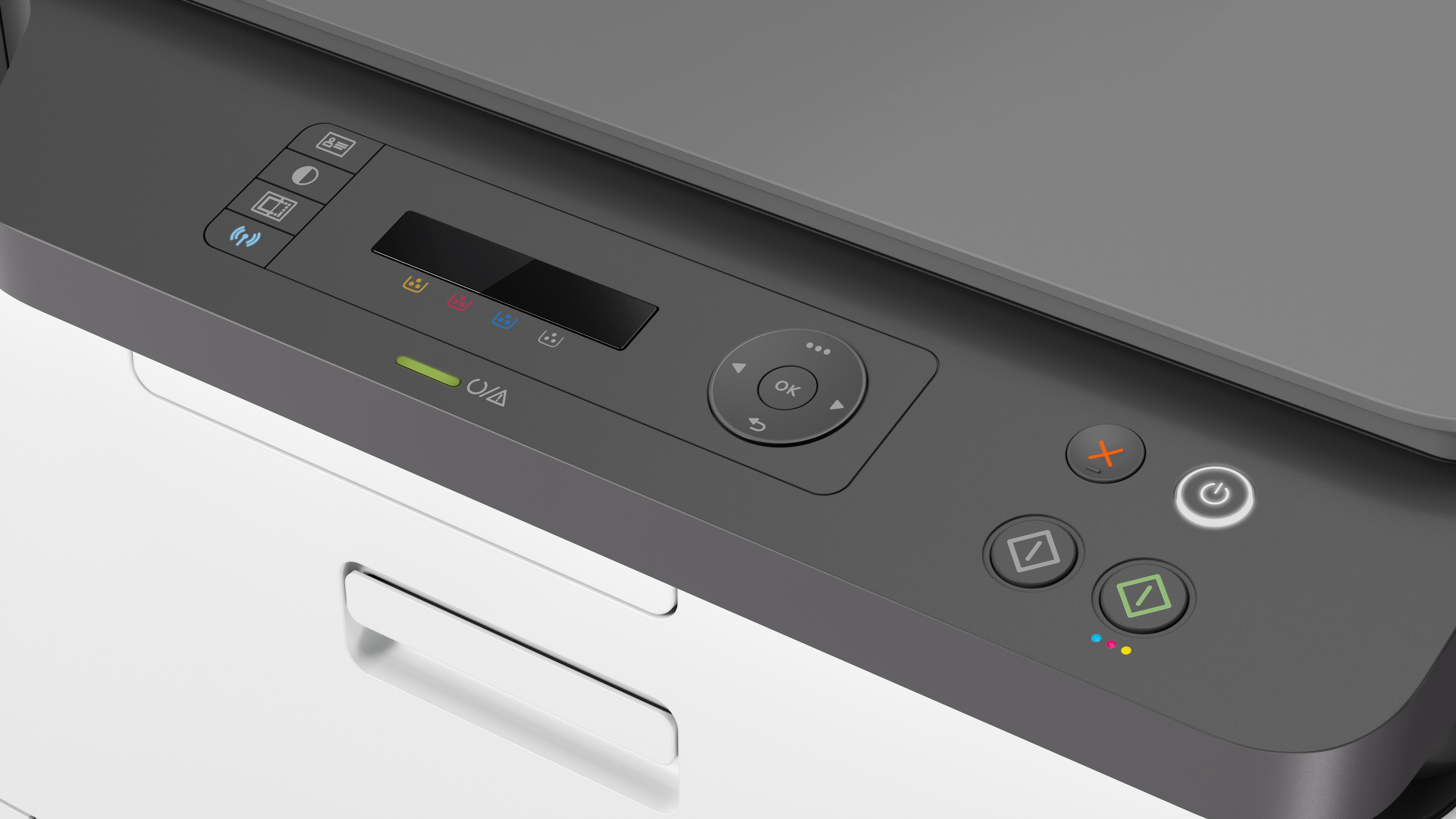 HP Color Laser MFP 178NW, color, impresora para impresión, copia, escaneo, escaneos a PDF