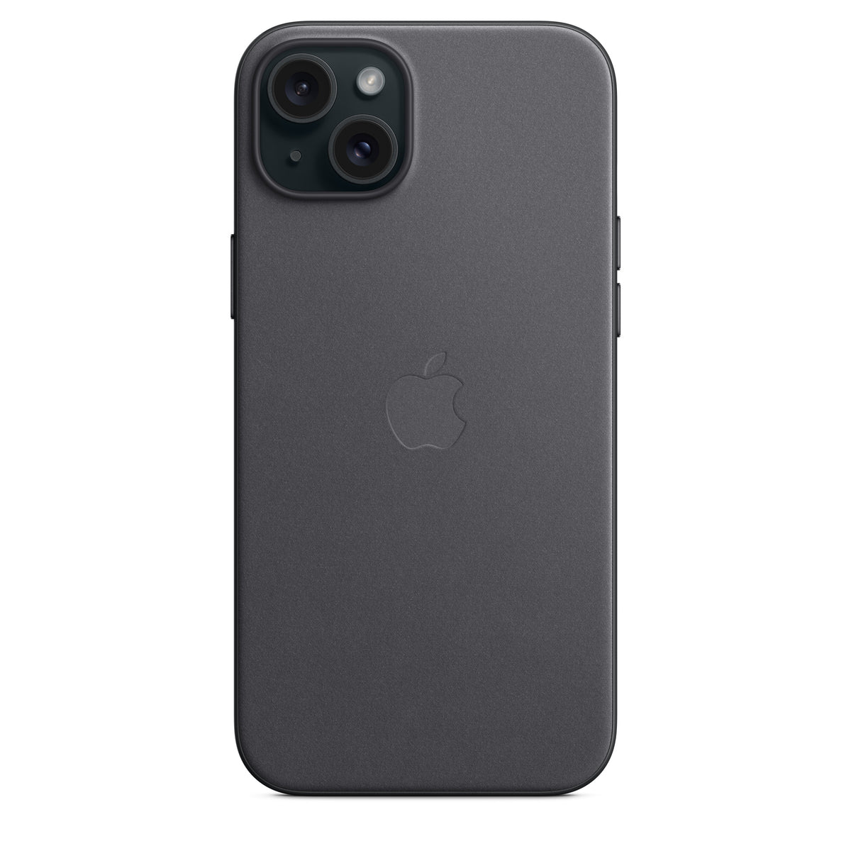 Apple Funda FineWoven con MagSafe para iPhone 15 Plus - Negro