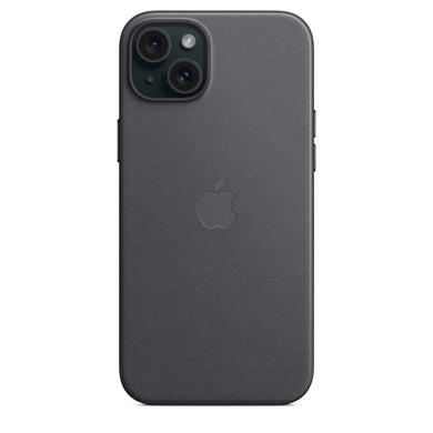 Apple Funda FineWoven con MagSafe para iPhone 15 Plus - Negro
