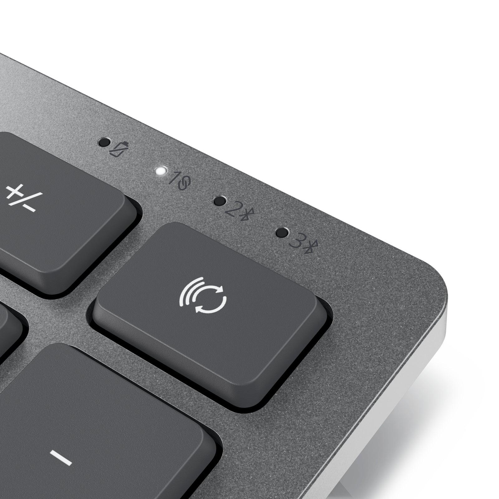 DELL Teclado inalámbrico para varios dispositivos KM7120W-GY-SWI