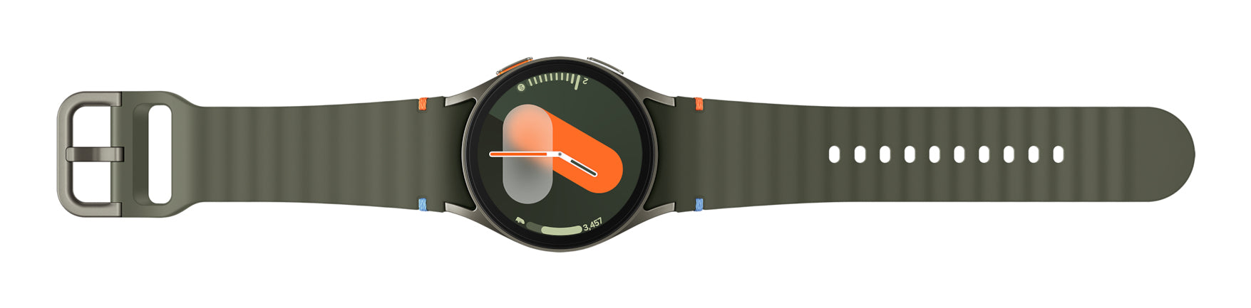 Samsung Galaxy Watch7 3,3 cm (1.3") AMOLED 40 mm Digitaal 432 x 432 Pixels Touchscreen Groen Wifi GPS