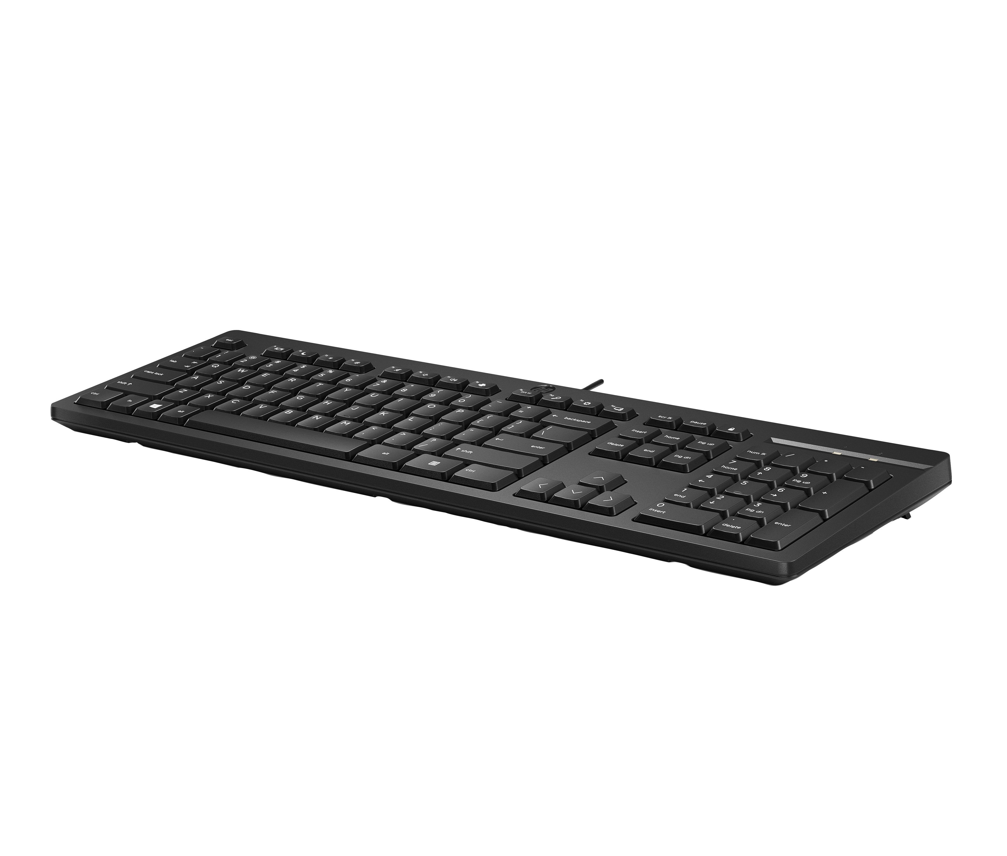 Teclado con cable HP 125 <tc>QWERTY</tc> M27527-071